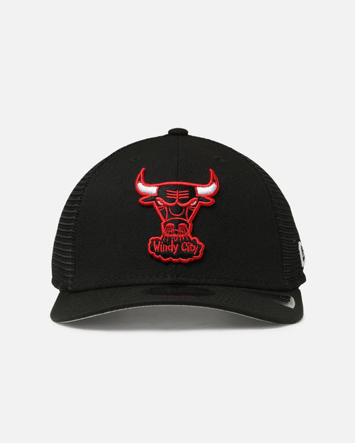 New Era Chicago Bulls 'HWC' 9SEVENTY Trucker Stretch Snapback Black