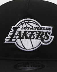 New Era Los Angeles Lakers Core Golfer Snapback Black/White
