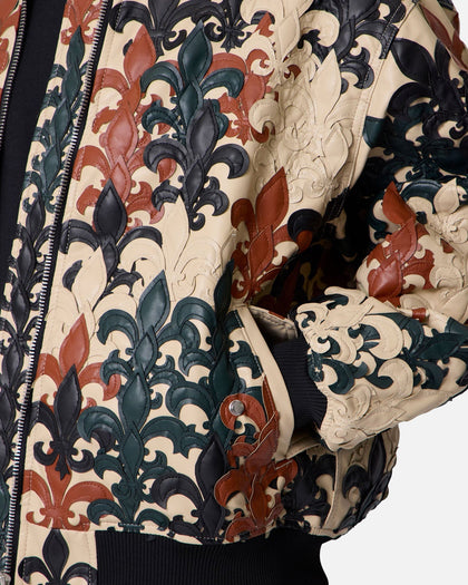 MNML Fleur De Lis Bomber Jacket Multi