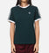 Adidas Women's 3 Stripe T-Shirt Green