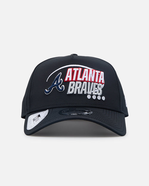 New Era Atlanta Braves Golf Prolite 9FORTY A-Frame Snapback Black