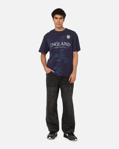 Majestic Athletic England Graphic T-Shirt Navy