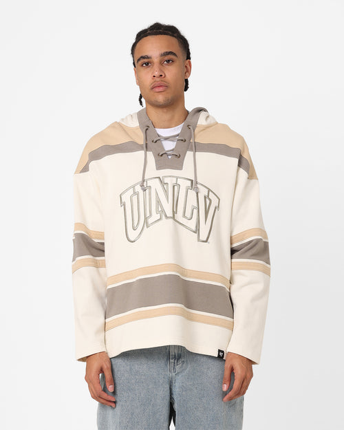 47 Brand University of Nevada, Las Vegas Superior Lacer Hoodie Cream/Khaki