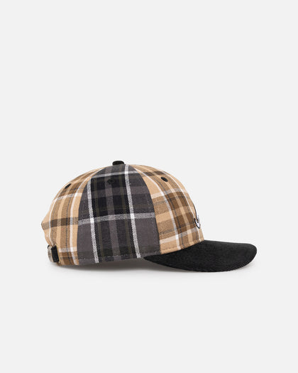 New Era Atlanta Braves 'Multi Panel Plaid' 9FIFTY High Crown Strapback Plaid