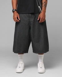 Loiter Hybrid Patch Shorts Black
