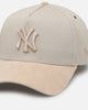 New Era New York Yankees 'Cream Suede' 9FORTY A-Frame Strapback Stone/Oatmilk