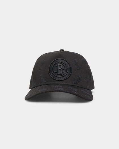 New Era Brooklyn Nets 'Paisley All Over' 9FORTY A-Frame Snapback Paisley/Black
