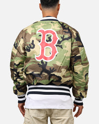 New Era X Alpha Series X MLB Boston Red Sox MA-1 Bomber Jacket Navy