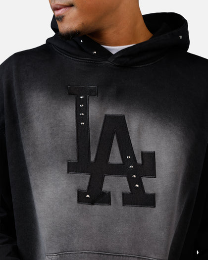 New Era Los Angeles Dodgers Stud Applique Hoodie Black