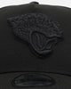New Era Jacksonville Jaguars 'Black on Black' 9FORTY A-Frame Snapback Black/Black