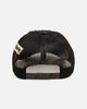 Ed Hardy Euro Distressed Trucker Snapback Black