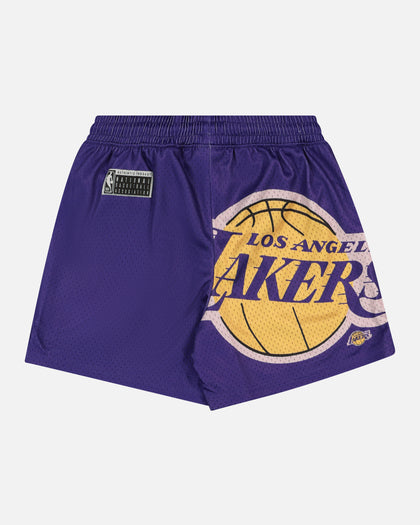 NBA Kids' Los Angeles Lakers Hedley Mesh Shorts Purple