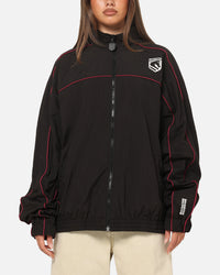 Bleacher Athletic Brisbane Broncos NRL Midweight Spray Jacket Black