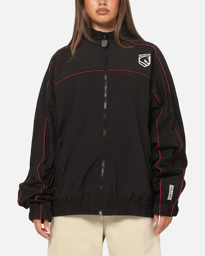 Bleacher Athletic Brisbane Broncos NRL Midweight Spray Jacket Black