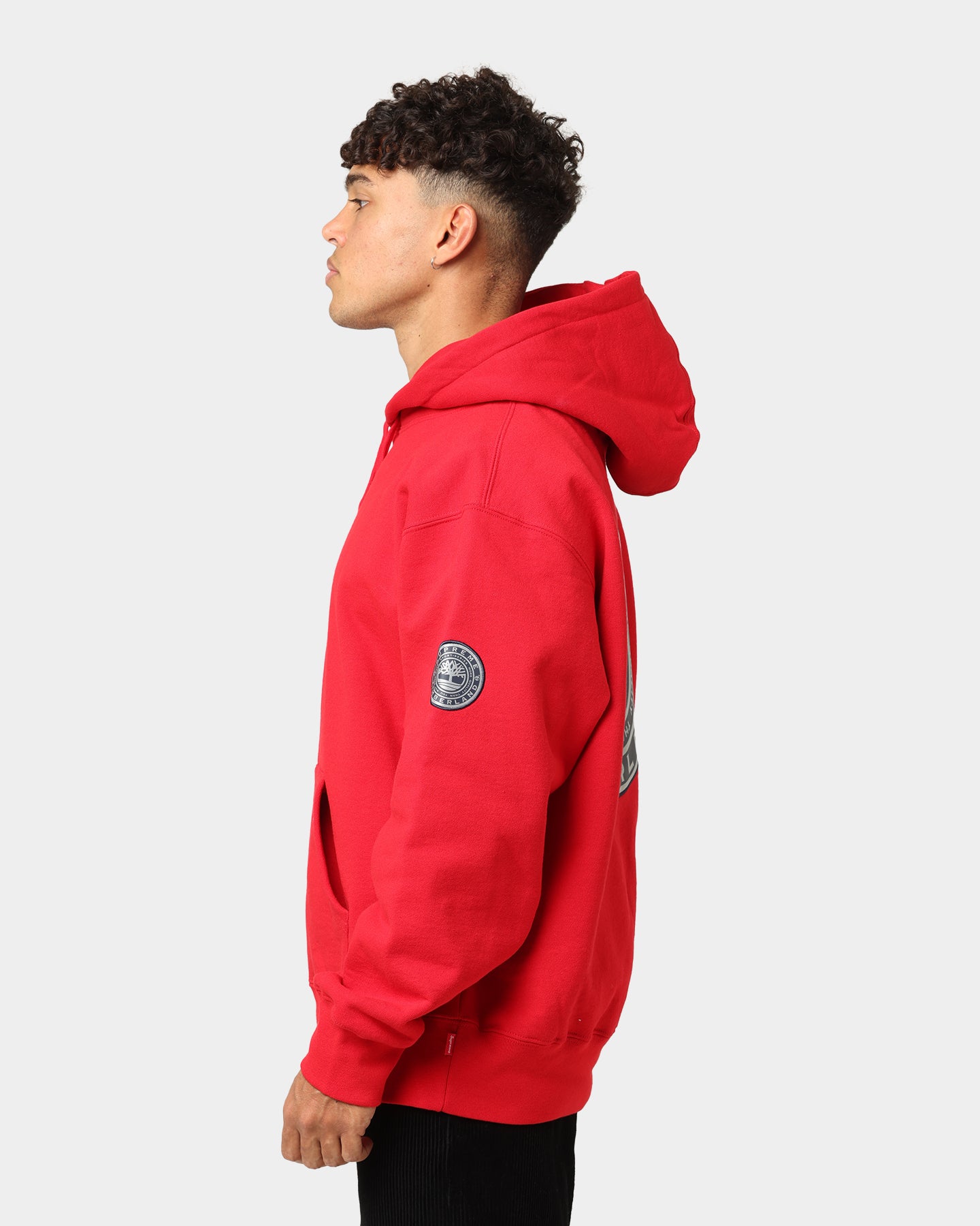 Supreme Supreme X Timberland Hooded Sweatshirt Red | Culture Kings US