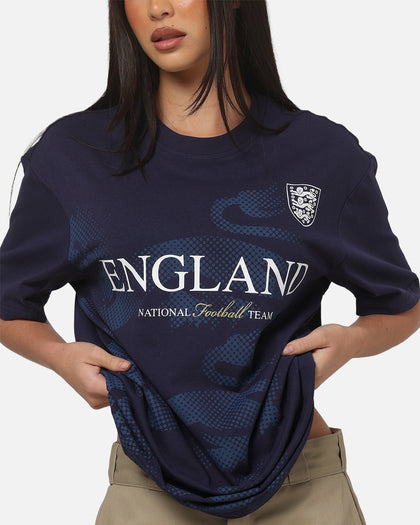 Majestic Athletic England Graphic T-Shirt Navy