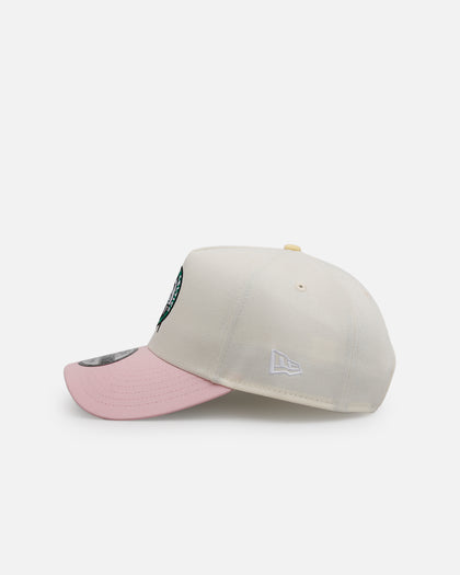 New Era Boston Celtics 'Pink Lemonade' 9FORTY A-Frame Snapback Pink/Yellow