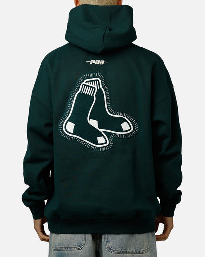 Pro Standard Boston Red Sox Tapestry 2.0 Hoodie Dark Green