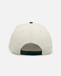 New Era Florida Gators football 'Croc Skin 2.0' 9FORTY A-Frame Snapback Chrome/Dark Green