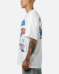 Mitchell & Ness Los Angeles Dodgers Hideo Nomo Tornado T-Shirt Vintage White