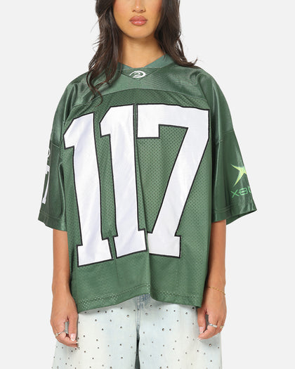 73Studio X Halo 2 Spartan 117 Football Jersey Forest Green