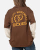 Dickies Payson 2Fer Long Sleeve T-Shirt Brown