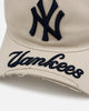 New Era New York Yankees 'Cutoff Visor' 9FORTY Snapback Stone