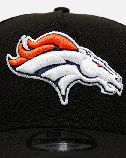 New Era Denver Broncos 'Black And Team Color' 9FORTY A-Frame Snapback Black/Official Team Color