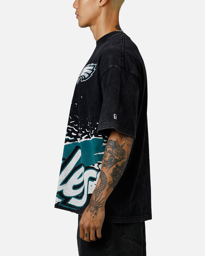 New Era Philadelphia Eagles Sport Class T-Shirt Washed Black