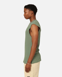 XXIII Waffle Muscle Singlet Sage