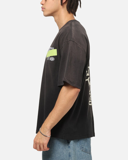 Mitchell & Ness Chicago Bulls Tape T-Shirt Black