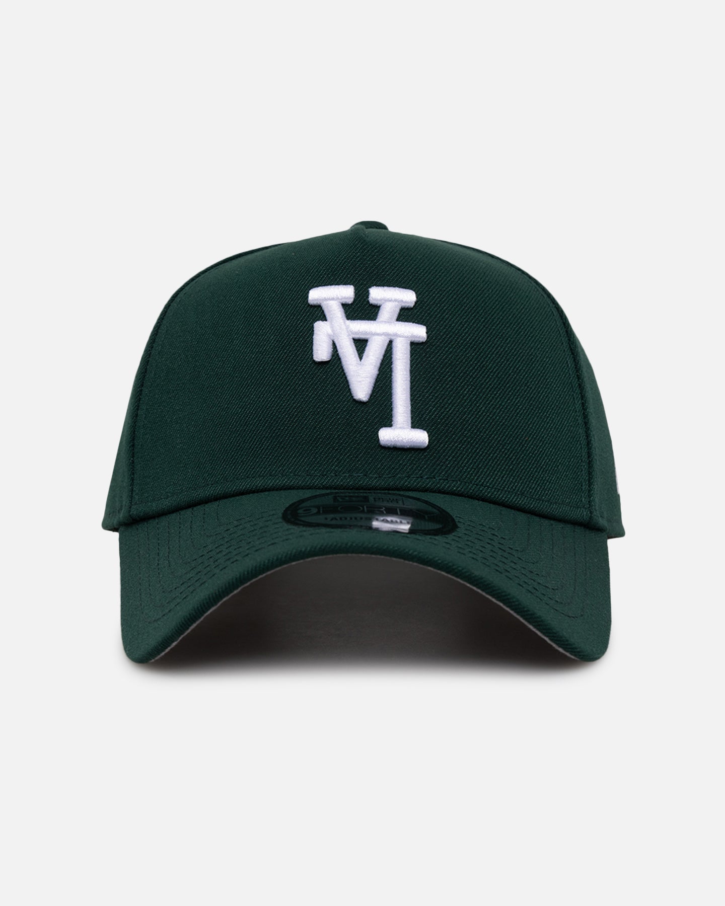 新品☆Los Angeles Dodgers Upside Down Green New Era Los Angeles Dodgers 'Upside Down LA Logo' 9FORTY A-Frame