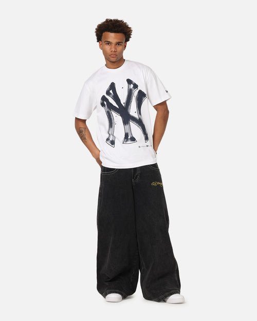 New Era New York Yankees Oversized Paint T-Shirt White