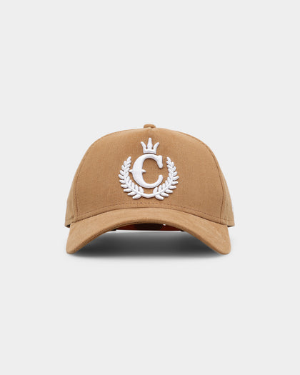 New Era x Culture Kings Corduroy 9FORTY A-Frame Snapback Wheat