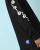 Carré Rosebowl Oversized Long Sleeve T-Shirt Black