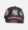 New Era New York Yankees 'MLB All Over Logos' 9FORTY A-Frame Snapback Official Team Colour