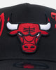 New Era Chicago Bulls 'Goth Script' 9FORTY A-Frame Snapback Black/Red