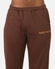 Saint Morta Sacred Script Track Pants Brown