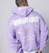 Loiter Rave Zip Hoodie Lilac