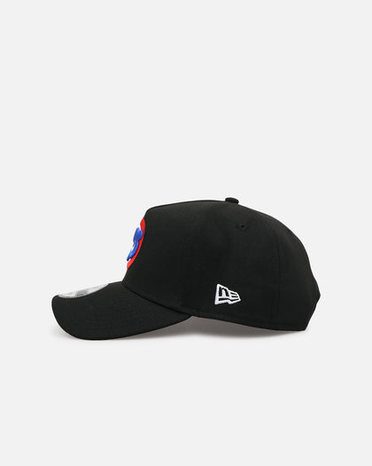 New Era Chicago Cubs 'Black And Team Color' 9FORTY A-Frame Snapback Black/Official Team Color