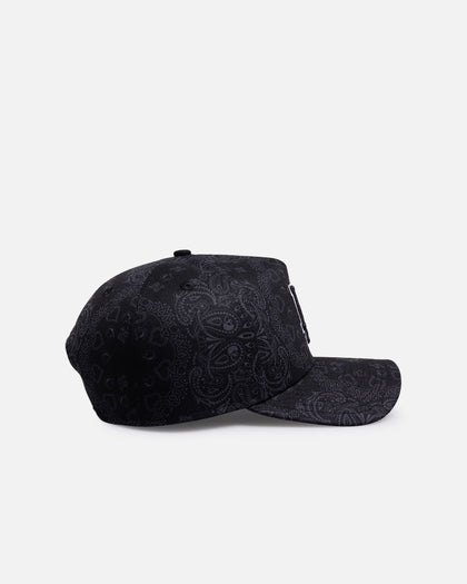 New Era Los Angeles Dodgers 'Black Tonal' 9FORTY A-Frame Snapback Black