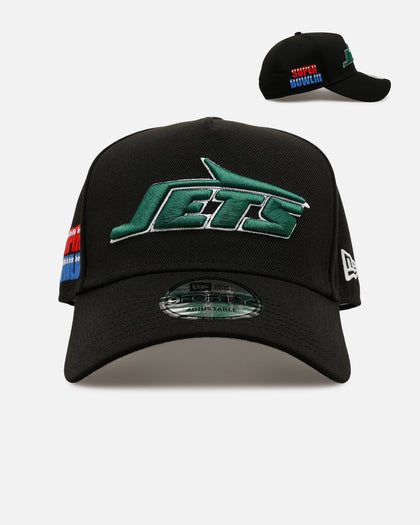 New Era New York Jets 'Black And Team Color' 9FORTY A-Frame Snapback Black/Official Team Color