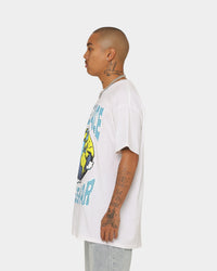 Goat Crew More Peace Less War Vintage T-Shirt White