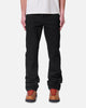 MNML Bootcut Raw Jeans Rinsed Black