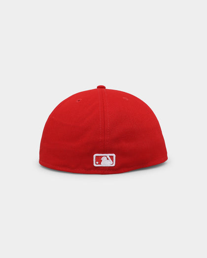 New Era New York Yankees 'Fairisle' 59FIFTY Fitted Red/White