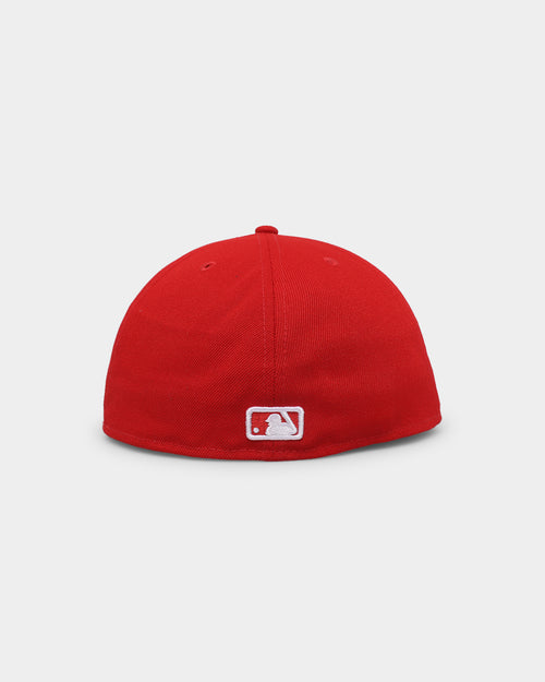 New Era New York Yankees 'Fairisle' 59FIFTY Fitted Red/White
