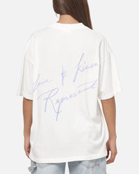 Represent Love And Kisses T-Shirt Flat White