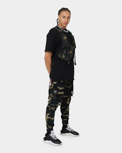 DXXMLIFE L-3 A Chain$aw Utility Vest Woodland Camo