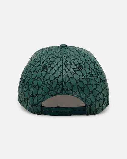 New Era Jacksonville Jaguars 'Croc Skin 2.0' 9FORTY A-Frame Snapback Dark Green