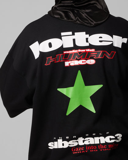 Loiter Substance T-Shirt Black